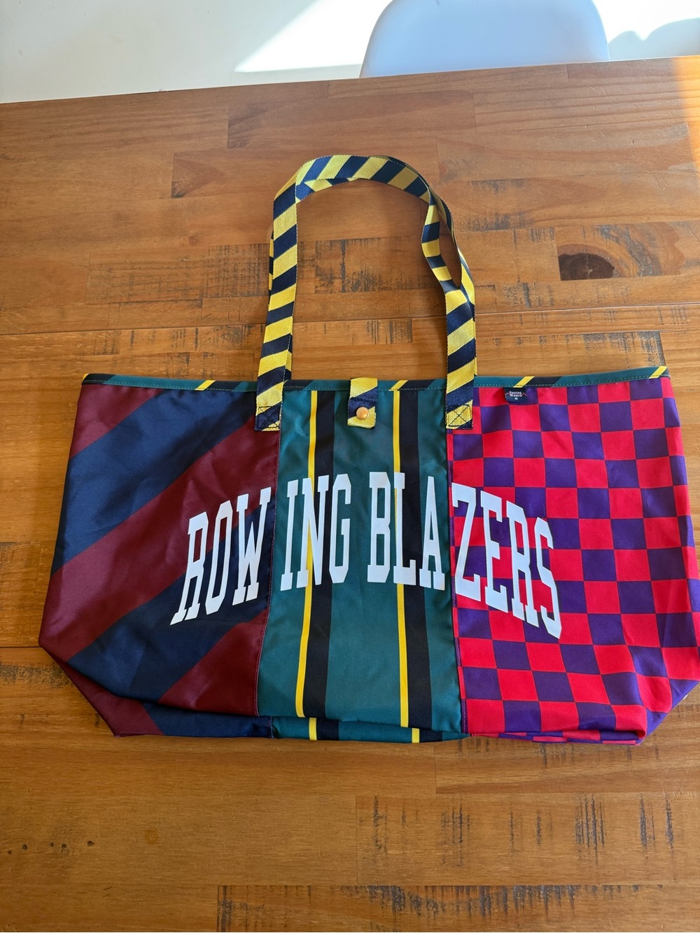 Rowing Blazers x Target Multi-Color Patchwork Tote Bag